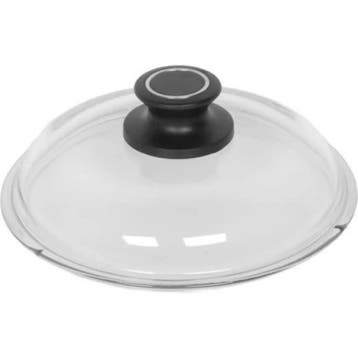 AMT Gastroguss Glazen deksel Ø 30 cm met dekselknop (Pannen, Ophalen of Verzenden, Nieuw, Glas, Overige typen