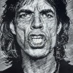 sos stencil - Mick jgger