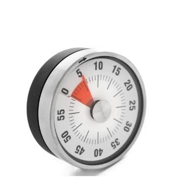 Analoge Keukenwekker – 60 Minuten – Magnetisch – Ø8 x, Verzenden, Nieuw in verpakking