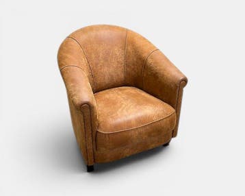 Fauteuil - Skai - Chesterfield style