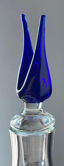 Kan (2) - Muranoglas - Kobaltblauw, 44 cm