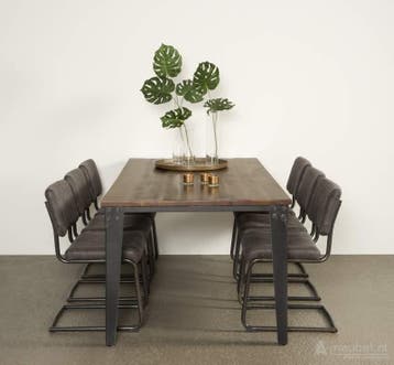 Eettafel Basto - eettafel, Huis en Inrichting, Tafels | Eettafels, Nieuw, Overige vormen, Overige materialen