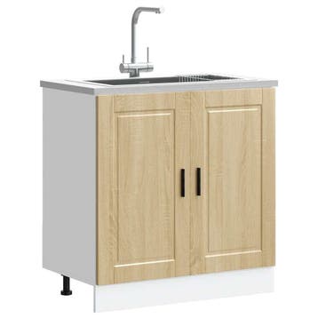 Keukenkast onderbak 80cm | Tweedekansje | OP=OP, Bruin, Zo goed als nieuw, Minder dan 100 cm, 25 tot 50 cm