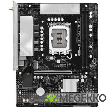 Asrock H810M-X Gen5 WiFi Intel H810 LGA 1851 (Socket V1), Computers en Software, Moederborden, Verzenden, Nieuw