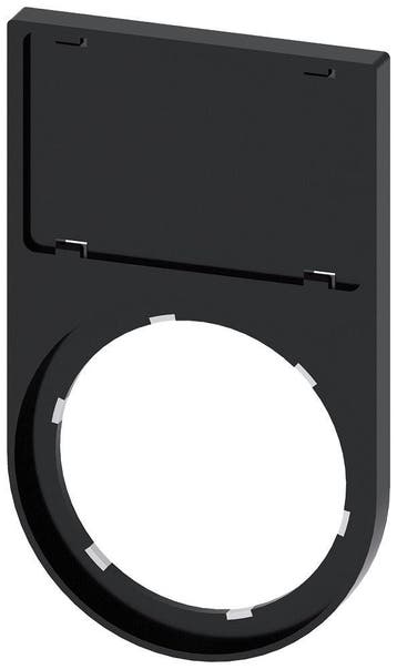 Siemens SIRIUS ACT Labelhouder 17.5x27mm Zwart -, Verzenden, Nieuw, Overige typen