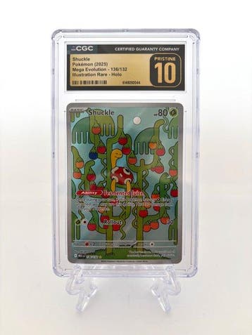Pokémon - 1 Graded card - Shuckle - Mega Evolution - 136/132, Nieuw