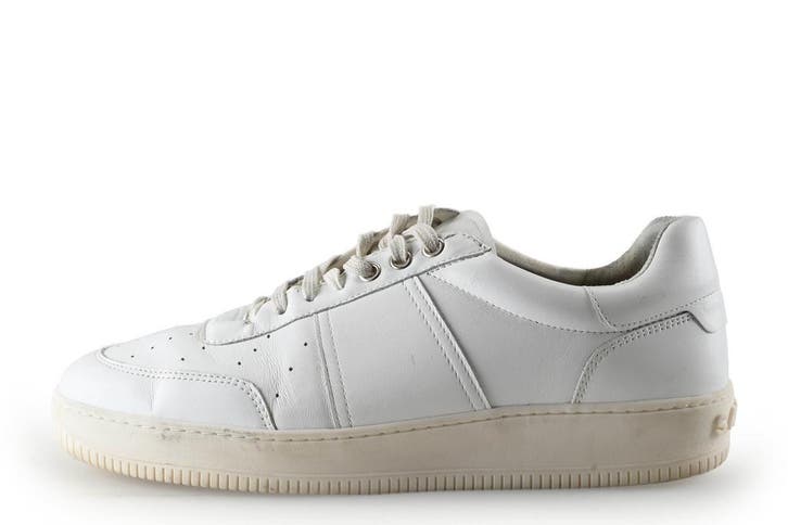 Sandro Sneakers in maat 44 Wit, Kleding | Heren, Schoenen, Wit, Zo goed als nieuw, Sneakers of Gympen, Verzenden