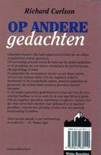 Op andere gedachten / Witte beertjes / 8011 9789044980110, Verzenden, Gelezen, Richard K. Carlson