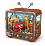 Modelbouw My City Houten Puzzel London Streets - 100 Onde..., Verzenden, Nieuw