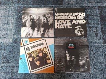 Fleetwood Mac, Beatles & Related, Leonard Cohen - 4 x albums, Nieuw in verpakking
