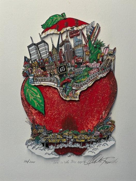 Charles Fazzino (1955) - This is the Big Apple, Antiek en Kunst, Kunst | Designobjecten