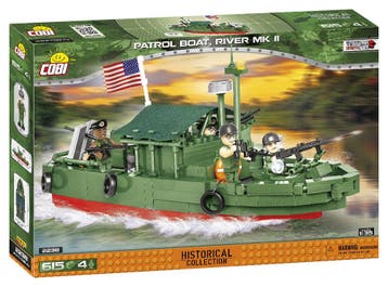 COBI 2238 Patrolboat River MKII (Leger bouwsets), Verzenden, Nieuw