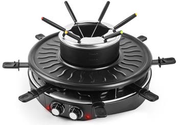 2dekans | Saaf – Gourmetstel & Fondueset 2-in-1 – 1.8 l –, Witgoed en Apparatuur, Gourmetstellen, Ophalen of Verzenden, Zo goed als nieuw