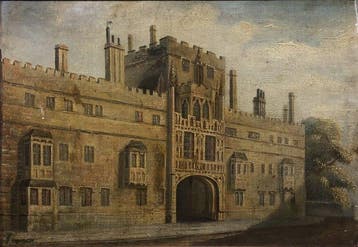 British School (c. 1920) - Oxford: The Front of Brasen-Nose