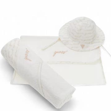 Guess baby hoedje en deken beige, Ophalen of Verzenden, Nieuw