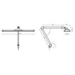 SBR Professional Daglichtlamp – 3500 Lumen LED Bureaulamp me, Ophalen of Verzenden, Nieuw