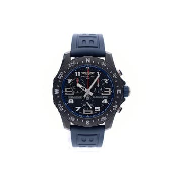 Breitling Endureance Blue X82310; Chronograaf Heren Hor..., Overige merken, Overige materialen, Kunststof, Ophalen of Verzenden