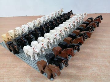 Lego - Dieren - paarden 48 stuks - 1990-2000, Nieuw