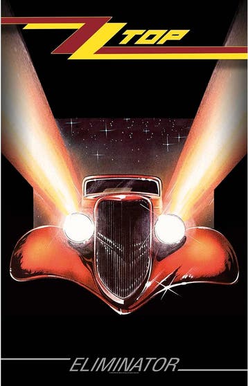 ZZ Top Eliminator - Textiel Poster officiële merchandise, Ophalen of Verzenden, Nieuw, Poster, Artwork of Schilderij