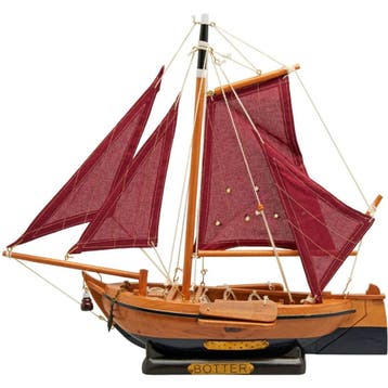 Botter Model 36cm, Hobby en Vrije tijd, Modelbouw | Boten en Schepen, Ophalen of Verzenden, Nieuw
