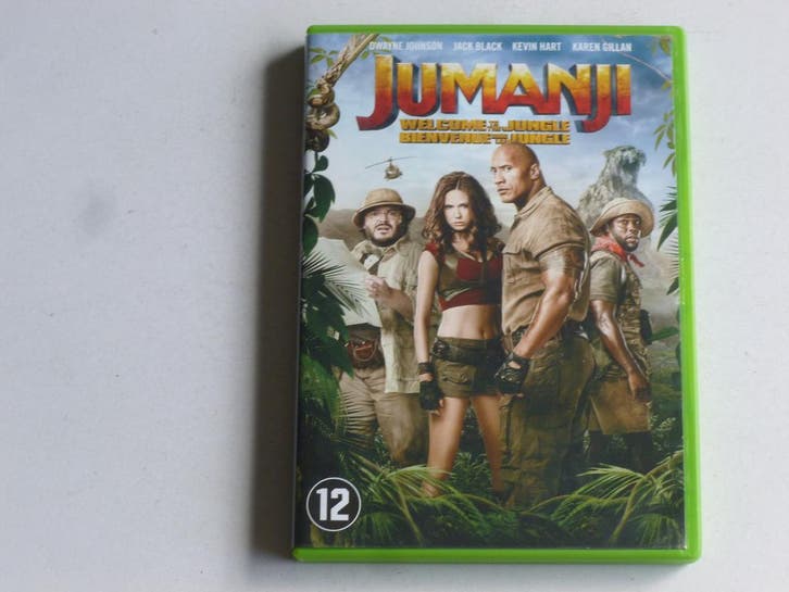 Jumanji - Welcome to the Jungle (DVD), Cd's en Dvd's, Dvd's | Overige Dvd's, Zo goed als nieuw, Ophalen of Verzenden