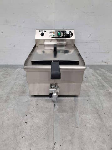 HCB RVS Friteuse Frituur 14 liter 400V Horeca, Ophalen of Verzenden, Nieuw in verpakking