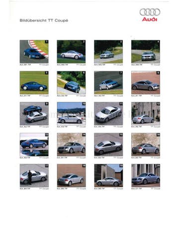 1998 AUDI TT COUPÉ PERSMAP FRANS, Boeken, Nieuw, Audi, Author