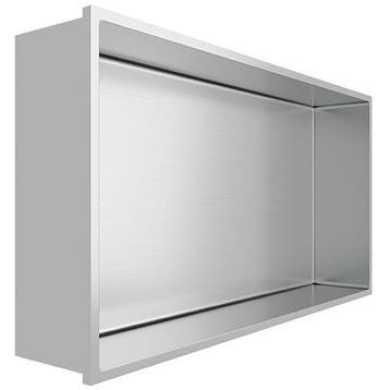 Inbouwnis - Leoni Nima - 30x60x10cm - RVS, Ophalen of Verzenden, Nieuw, Rvs