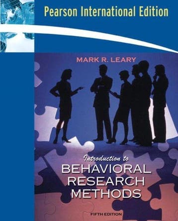 Introduction To Behavioral Research Methods - Leary, Verzenden, Gelezen