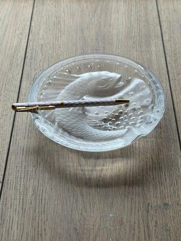 Lalique - Sigarenknipper - Concarneau Karper Koï - Kristal -