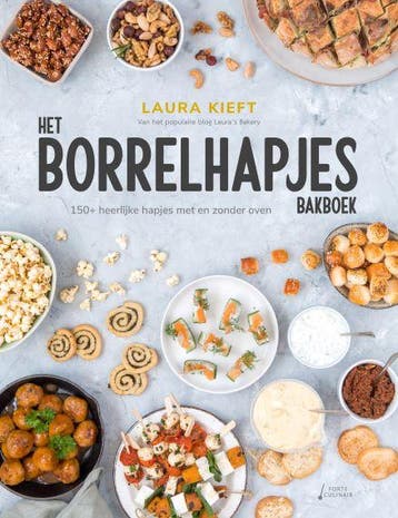 Het Borrelhapjes Bakboek | Laura Kieft | Nieuw, Ophalen of Verzenden, Nieuw, Laura Kieft