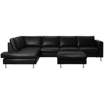 BoConcept Hoekbank Indivi - Outlet, Gebruikt, Hoekbank, Leer, Ophalen of Verzenden
