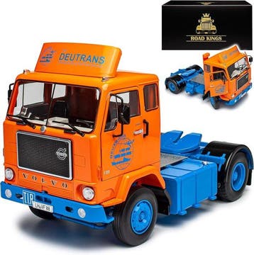 Road Kings 1:18 - Model vrachtwagen - Volvo F88 Deutrans -, Nieuw