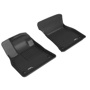 3D MAXpider 19-21 Audi E-Tron Kagu 1st Row Floormats - Black, Ophalen of Verzenden, Nieuw