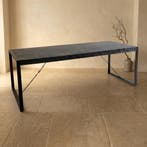 Eettafel Britt Zwart 220, Ophalen of Verzenden, Nieuw