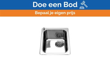 Bieden: Alpes 282332 built-in sink VF 436-D, Ophalen of Verzenden, Nieuw