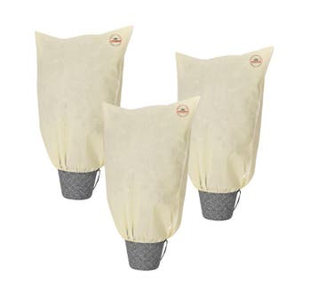 Plantenhoes 3 stuks Beige 60x80cm (Plantenbakken, Tuinieren), Verzenden, Nieuw