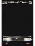 1981 LANCIA GAMMA COUPE 2500 I.E. BROCHURE FRANS, Nieuw, Author
