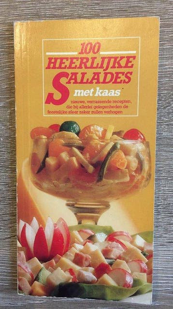 Honderd heerlyke salades met kaas, Boeken, Kookboeken, Verzenden, Gelezen