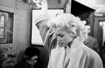 Ed Feingersh - Marilyn On The New York Subway, New York,