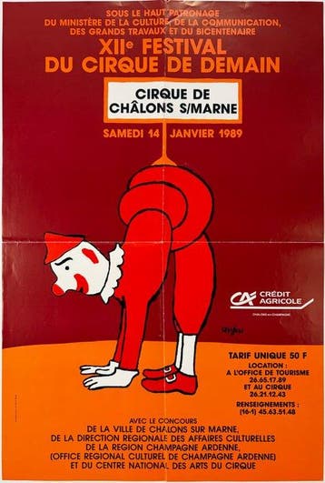 Raymond Savignac - XII - Festival Cirque de Demain - Jaren