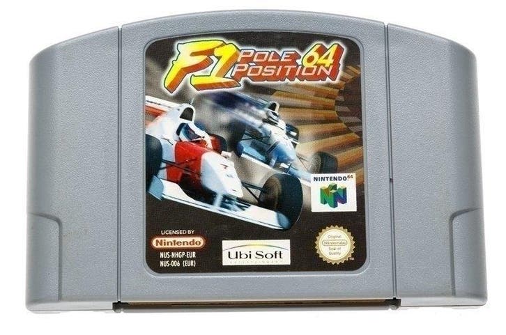 F1 Pole Position 64 [Nintendo 64], Spelcomputers en Games, Games | Nintendo 64, Zo goed als nieuw, Ophalen of Verzenden