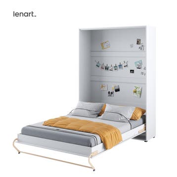 Lenart Bed Concept Pro Verticaal Opklapbed 140x200 - Wit, Huis en Inrichting, Nieuw