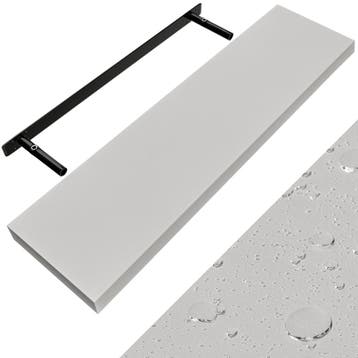 Wandplank Zwevend Mat Wit MDF 90x23x3,8cm (Deco artikelen), Verzenden, Nieuw