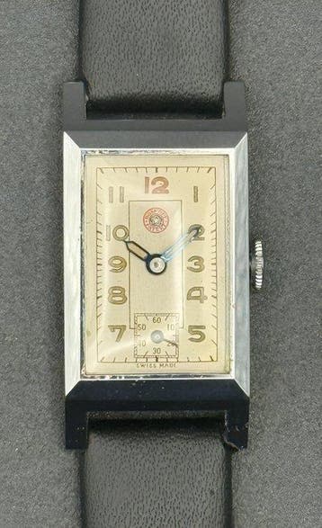 Roskopf Patent - NOS – Art Déco Tank – Swiss Made - Zonder, Nieuw