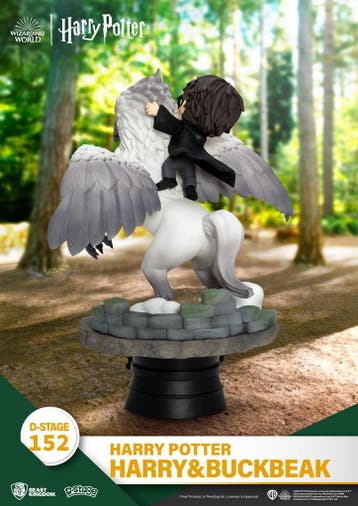 Beast Kingdom Harry Potter Harry & Buckbeak D-Stage PVC Dior, Antiek en Kunst, Ophalen of Verzenden