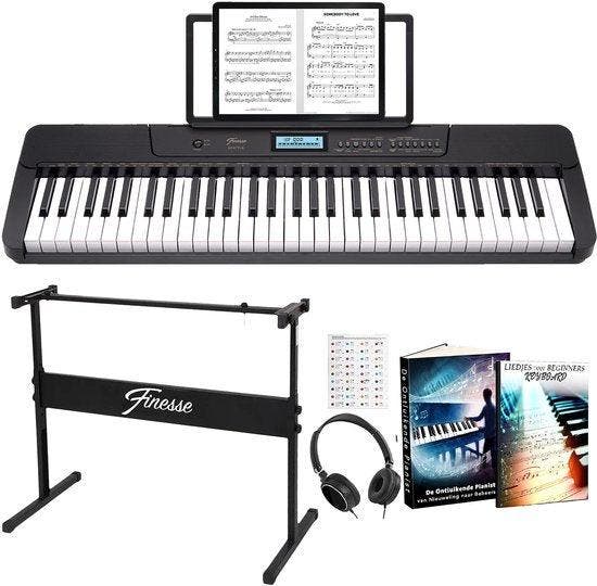 2dekans | Finesse Keyboard Piano - Statief & Accessoires -, Muziek en Instrumenten, Piano's, Zo goed als nieuw, Ophalen of Verzenden
