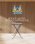 Statafels huren – inklapbaar – €7,50 p/dag, Hobby en Vrije tijd, Feestartikelen | Verhuur, Zo goed als nieuw