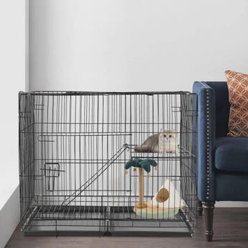 Grote Opvouwbare Dierenkooi voor Katten, Honden en Konijnen, Verzenden, Nieuw