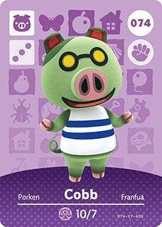 Amiibo Cobb #074 - Series 1, Verzenden, Zo goed als nieuw